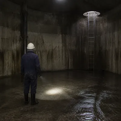 Limpieza de depósito cerrado de proceso en una instalación de Valencia